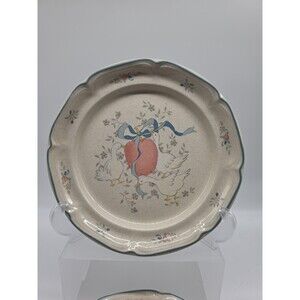 International Marmalade Stoneware 10.5” Dinner Plate Geese Set of 4 1980’sREAD